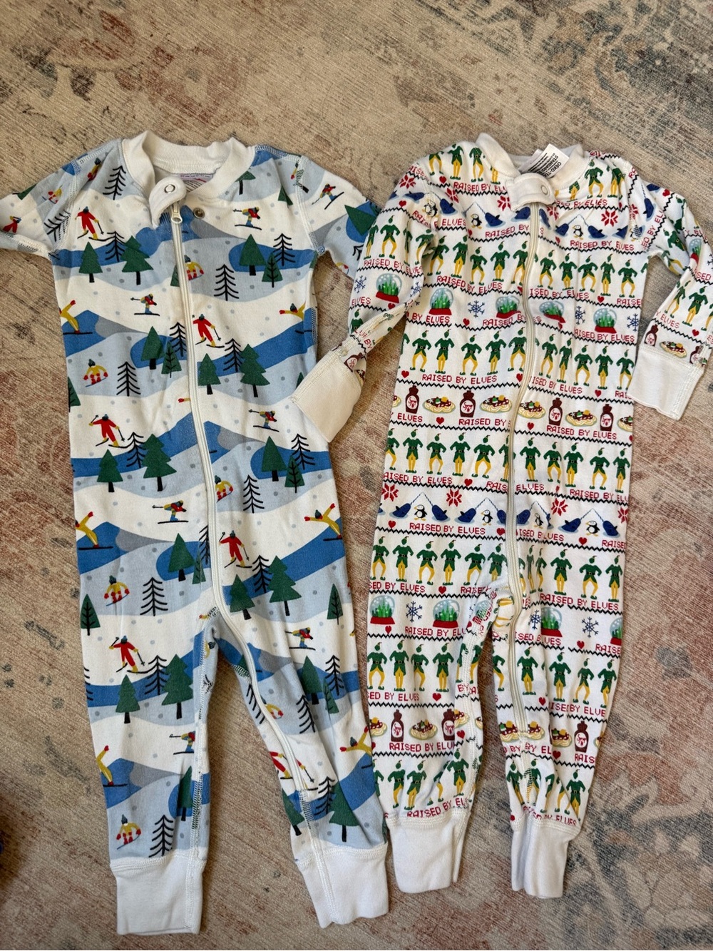 Hanna Anderson Christmas pajamas Elf